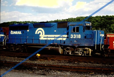 Conrail 3318 Original Kleinbilddia (CR) - Mai 1985 Allentown, PA