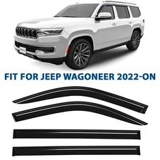 Rain Guards Vent Visors Shade for 2022-2024 Jeep Wagoneer SHATTERPROOF