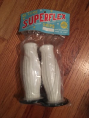 NOS Superflex Grips 7/8'' & 1'' White And Black New In package Harley Davidson (22