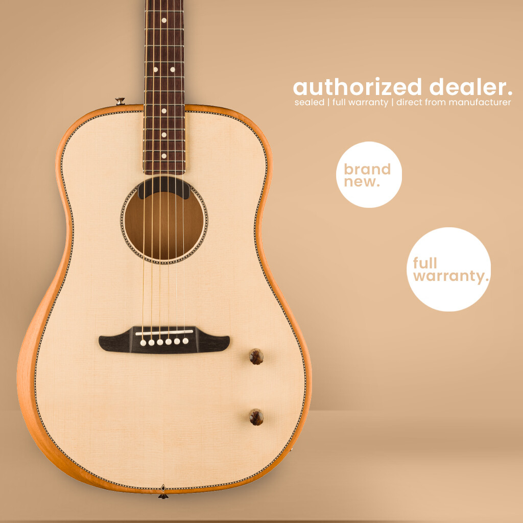 Fender Highway Series - Dreadnought Acoustic Electric Guitar