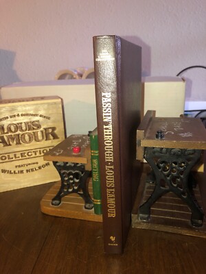PASSIN THROUGH Louis L'Amour Leatherette Collection Western FIRST EDITION 1ST