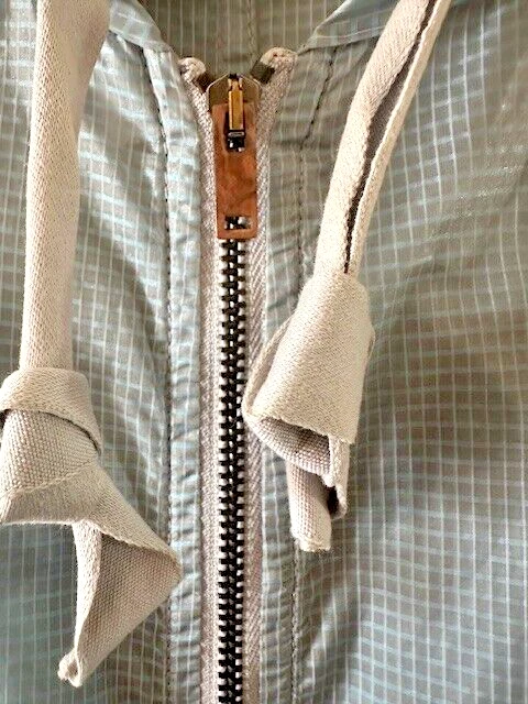 MAISON MARGIELA CAPPOTTO LEGGERO TASCABILE MM6 MAISON MATTIN MARGIELA COULISSE CAPPUCCIO HE Taglia 44