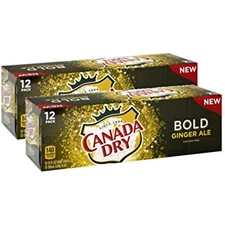 Bold Ginger Ale Caffeine-Free Soda Beverage Cans - 24 Pck (12 Oz)