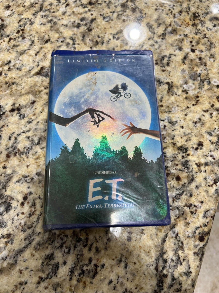 E.T. The Extra-Terrestrial (VHS, 2002, 20th Anniversary Limited
