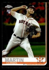 2019 Topps Chrome Update #36 Corbin Martin Rookie Card Houston Astros
