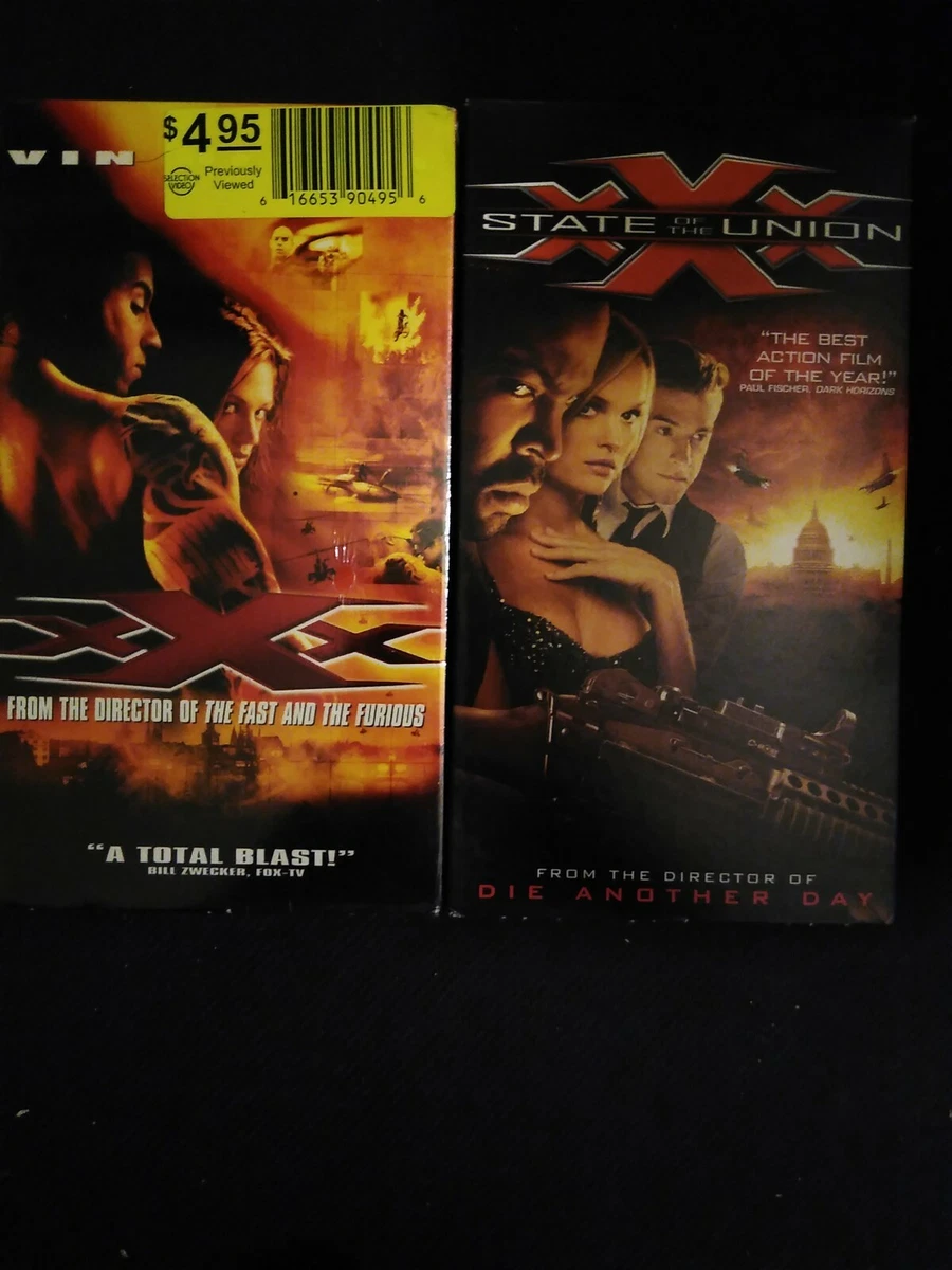 XXX And XXX State Of The Union 2 Movie VHS Lot | eBay