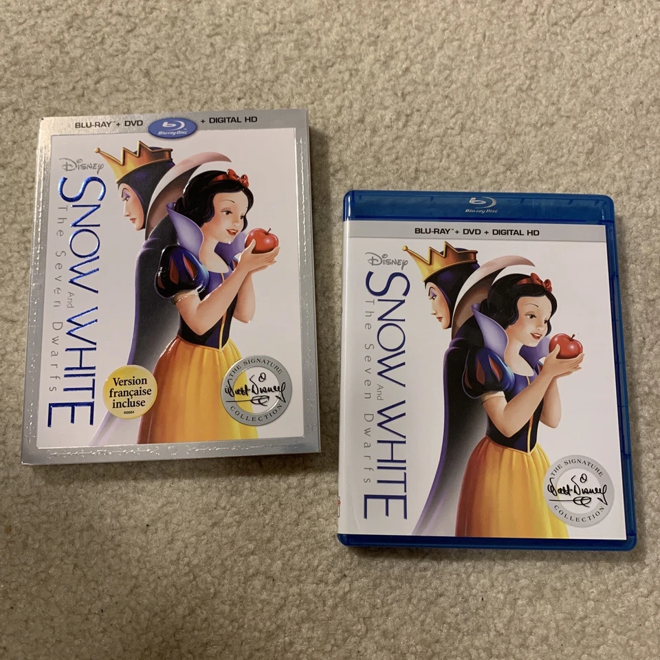 Disney Snow White and Seven Dwarfs Blu-Ray DVD Movie Set Signature Collection - Image 4 of 4