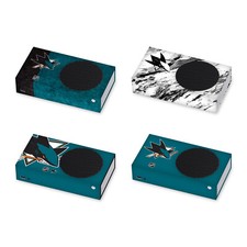 OFFICIAL NHL SAN JOSE SHARKS VINYL STICKER SKIN DECAL FOR XBOX SERIES S CONSOLE