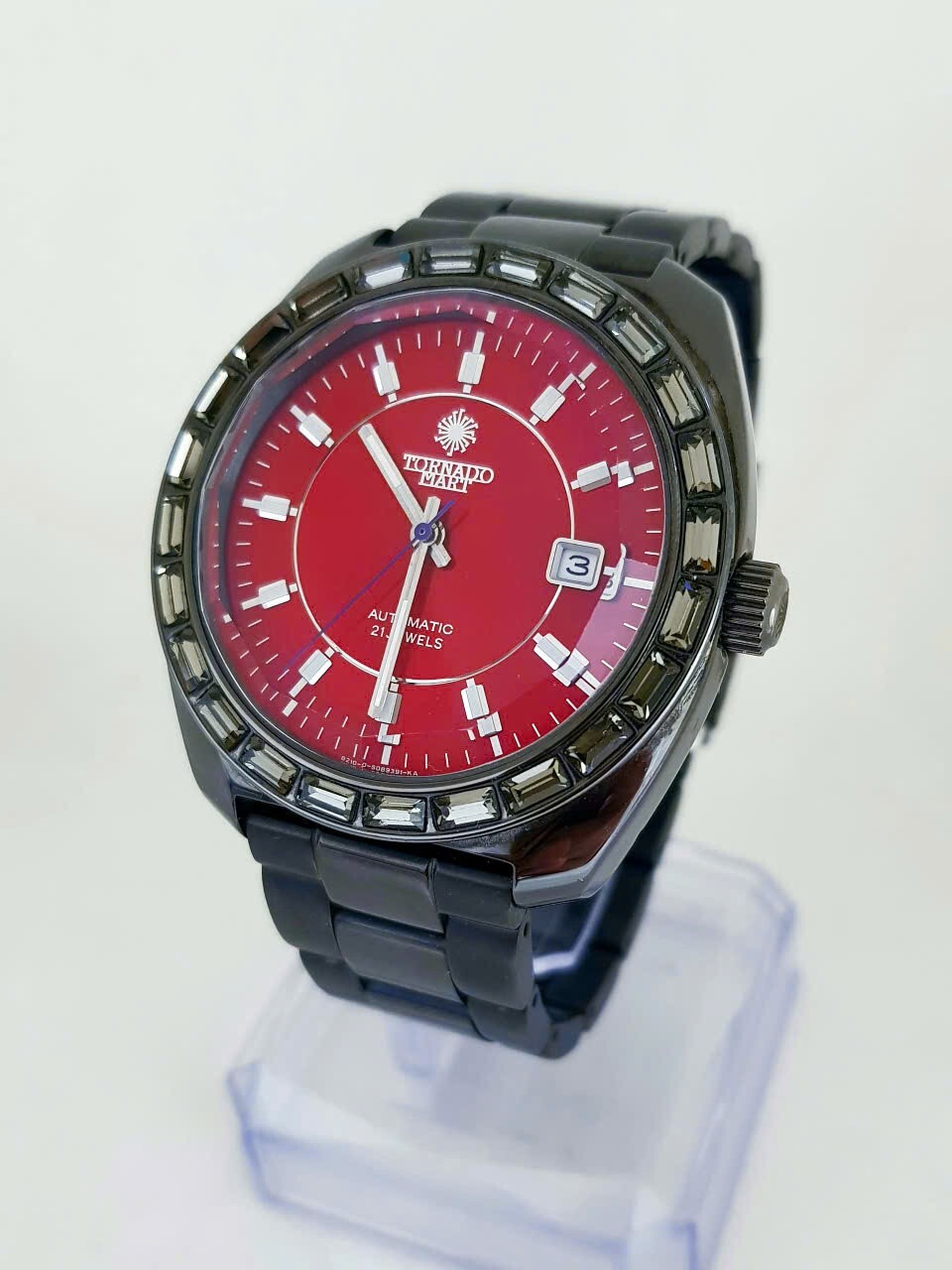 Tornado Citizen Automatic Red Dial Men's Watch
