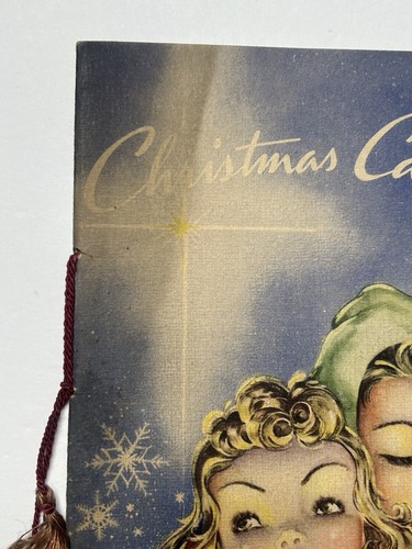 Antique Christmas Carols Song Book Colorful Jean Kuphal Cover Galvin Mfg Corp - Picture 2 of 21