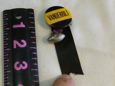 Pin Back Vanderbilt Button