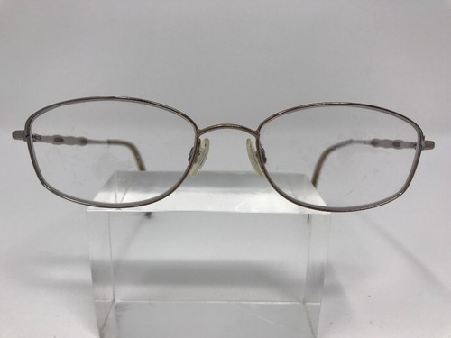 Elle Eyeglasses El 8730 Silver Metal Frame 51-18-135 Full Rim K127