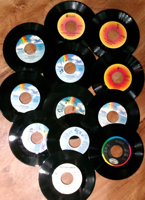 Lot of 14 DON WILLIAMS 45RPM-Promo,One Good Well,Its Time For Love,Tulsa Time..