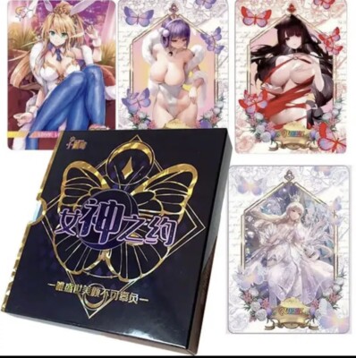 Goddess Date Girls Anime Spicy Waifu 16 Pack Booster Box Factory Sealed New