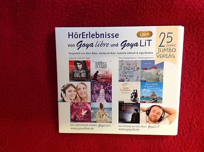 HörErlebnisse von Goya Libre und Goya LIT Hörprobe Neu Buchmesse Frankfurt 