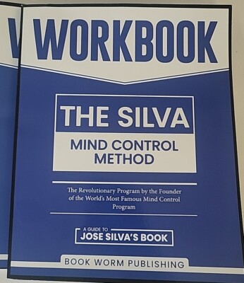 2X WORBOOKs The Silva Mind Control Method  Revolutionary Program by the Founder 