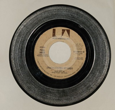 PAUL ANKA - YOU'RE HAVING MY BABY / PAPA - 7'' 45 RECORD UNITED ARTISTS
