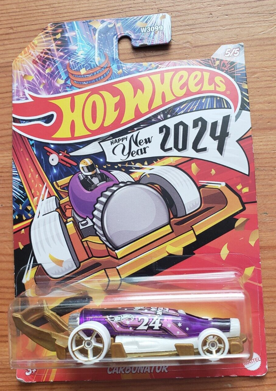 2024 Hot Wheels - Carbonator - 5/5 - Happy New Year 2024 - W3099 - HLJ95