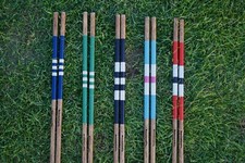 The Beaversticks - Hickory Golf Alignment Sticks - Custom Options Available