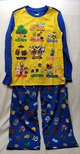 Nintendo Animal Crossing New Horizons Boys 2-Piece Pajama Set Size 6/7-New