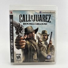 Call of Juarez: Bound in Blood (Sony PlayStation 3, 2009) Complete w/ Manual