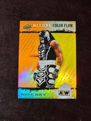2022 AEW Allure - Color Flow Orange & Yellow Cards - Pick Your Wrestler!