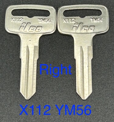 2 Key Blanks Yamaha Rhino 450 660 700 Viking VI Wolverine YXZ1000R UTV YXZ 1000R