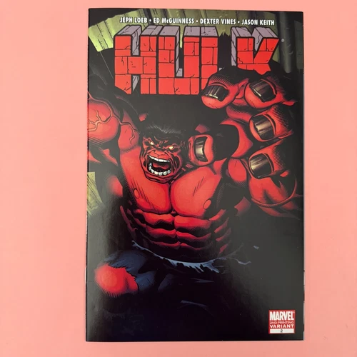 HULK #2 2008 NM 2nd Print Variant Marvel Comics
