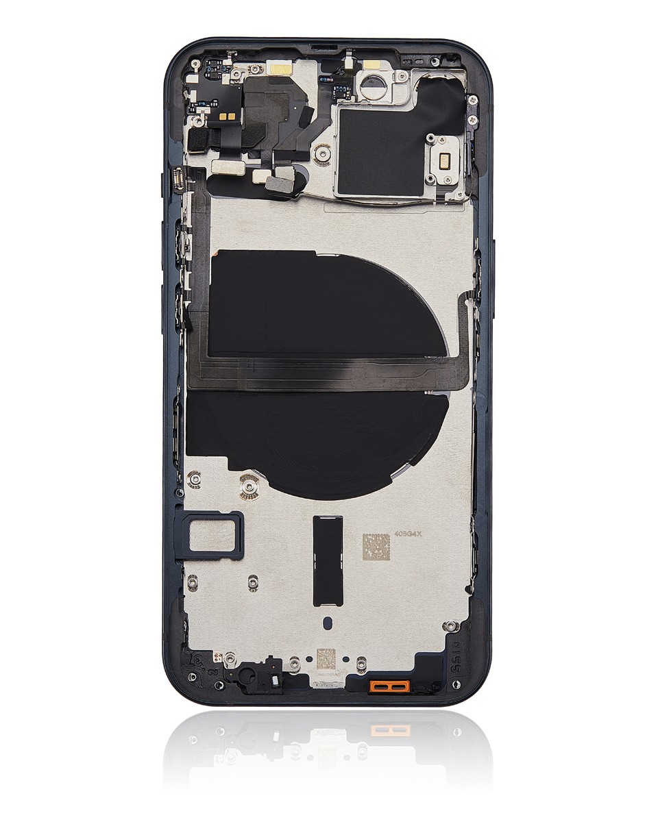 Back Housing W/ Small Components Pre-Installed Compatible iPhone