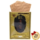 Korean Gold Red Ginseng Patch 20 sheets Power strip Pain Relief Hot Pack Korea