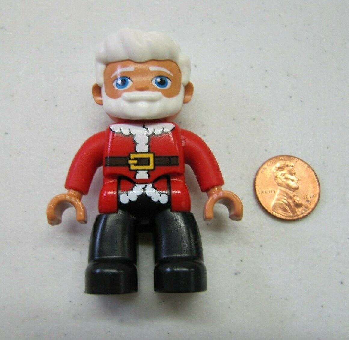 Details about   Lego Duplo RED WHITE SANTA CLAUS HAT for ST NICK CHRISTMAS WINTER MAN FIGURE