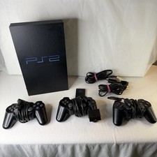 Sony PlayStation 2 PS2 SCPH-39001 Console System Bundle - Tested and Works
