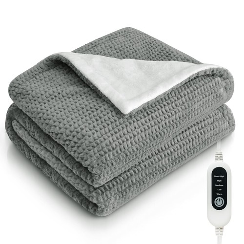 Electric Heated Blanket Throw