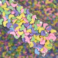 FAKE 5MM Mix Pastel Bat, Halloween Polymer Clay Sprinkle NOT EDIBLE D24-01