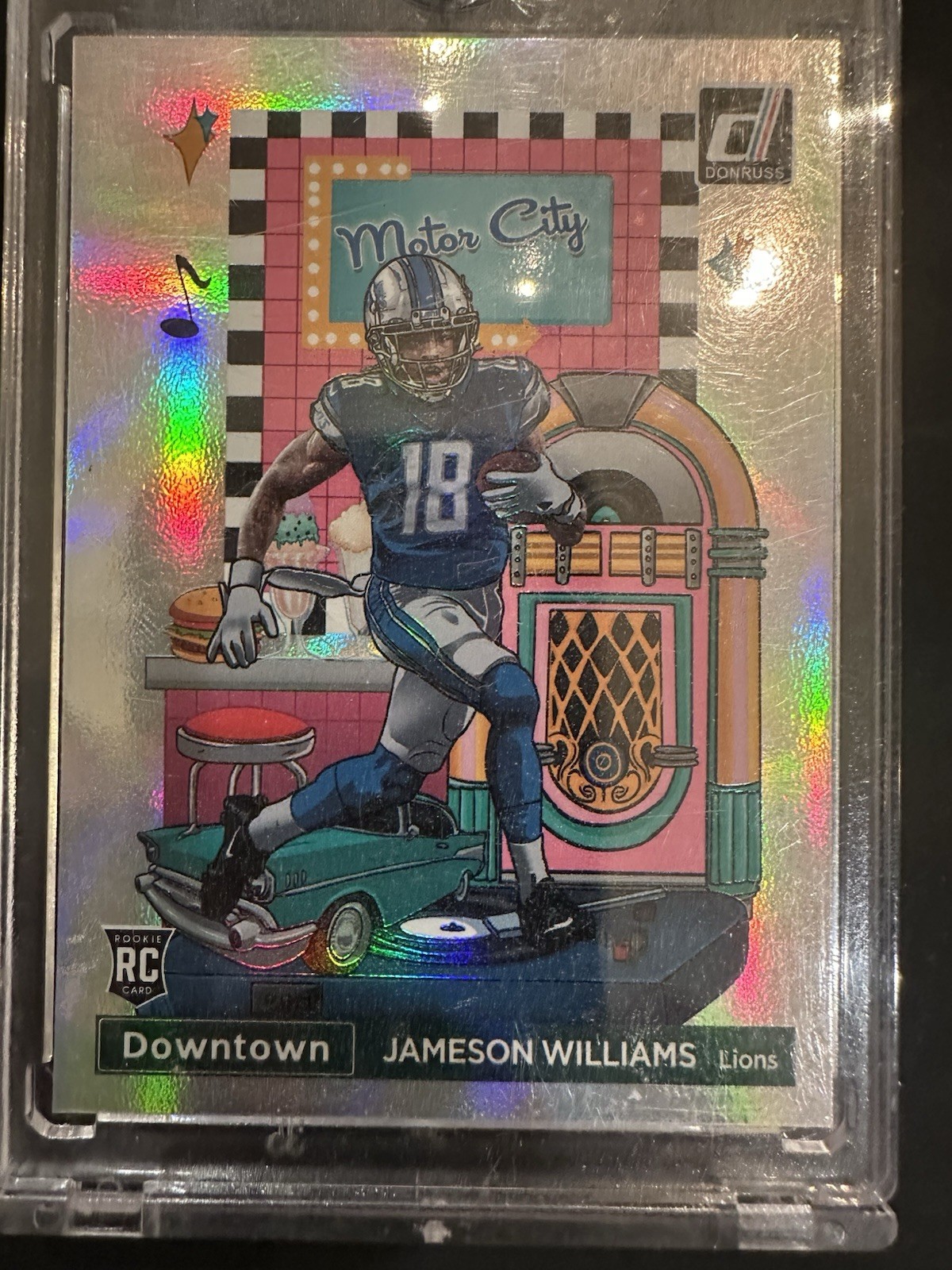 2022 Panini Donruss - Downtown! Jameson Williams #DT-JW (RC)