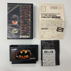 Batman Family Computer Game Console Rare Complete Boxed Vintage