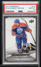 2011-12 Upper Deck Young Guns Ryan Nugent-Hopkins #214 PSA 10 GEM MT 8sr