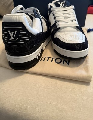 Size 10 - Louis Vuitton LV Trainer White - 1A9JGW for sale online