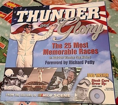 Thunder and Glory 25 Most Memorable Races in NASCAR Winston Cup History HC DVD