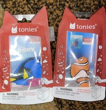Lot of 2 Tonies Audio Characters Nemo  Dory fish Brand New movie finding Nemo