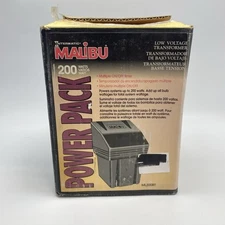 Malibu ML200RT Power Pack Transformer 200 Watt 12V AC Low Voltage On/Off Timer