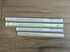 Keuffel & Esser K&E LEROY Lettering Templates Mixed Sizes Lot Of 4