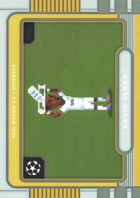 2025 Topps UCC 8-Bit Shots David Alaba #8B-1 Real Madrid CF