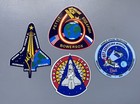 RARE Vintage Lot of 4 NASA stickers Space Shuttle / ISS missions — photo 1