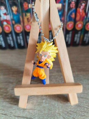 Key Chain Son Goku Super Sayain 3 Ssj3 Dragon Ball GT Z Super UDM Schlüsselanhänger