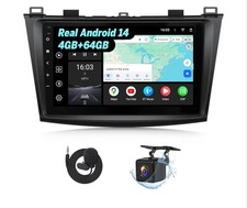 464gb 9 Android 14 Car Stereo For Mazda 3 2010-2013 Wireless Carplay