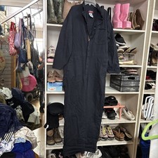 Bulwark, Black Coveralls Flame Resistant Cat 2, 11 ATPV, Size 38 Regular