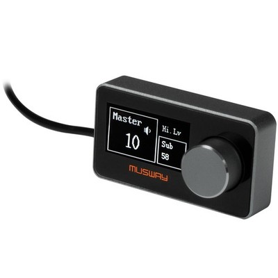Musway DRC-1 Controller für M6, M6v2, D8v2 oder DSP68Pro Fernbedienung Sub um.