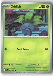 Oddish 001/094 Phantasmal Flames