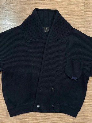 Ladies Cardigan Jumper Size M Blue By HOM